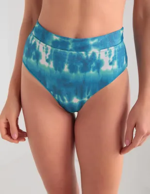 Bikini MAP tie dye cintura alta para mujer