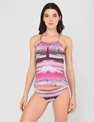 Top bikini Nike tie dye para mujer