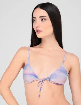 Top bikini ETAM con copa removible para mujer