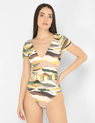 Traje de baño MAP camuflaje para mujer