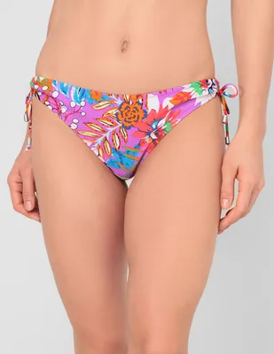 Bikini MAP floral media cintura para mujer