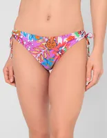 Bikini MAP floral media cintura para mujer