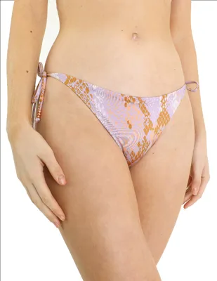 Bikini Zingara microprint cintura baja para mujer