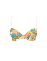 Top bikini Zingara macroprint con balconette para mujer