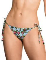 Tanga Maaji floral cadera para mujer