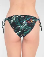 Bikini Tommy Hilfiger floral cintura baja para mujer