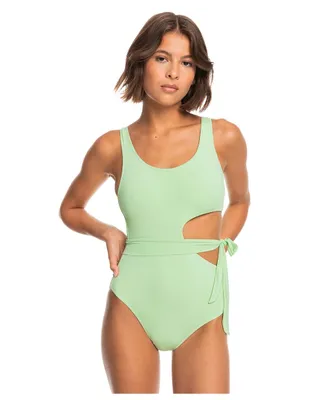 Traje de baño Roxy a cuadros para mujer