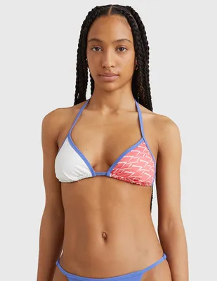 Top bikini Tommy Hilfiger copa removible para mujer