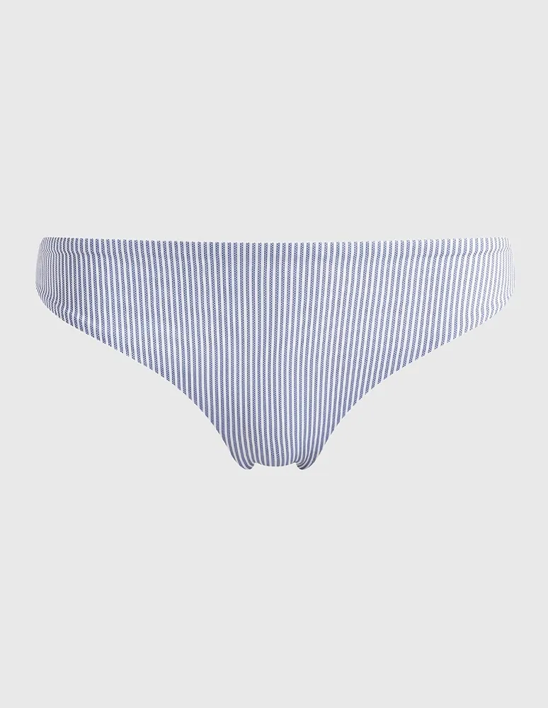 TOMMY HILFIGER Bikini Tommy Hilfiger a rayas cintura para mujer