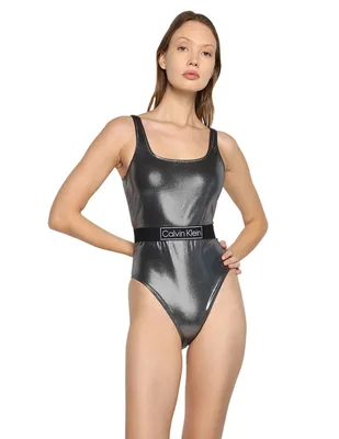 Traje de baño Calvin Klein estampado para mujer