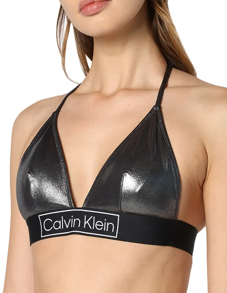 Top bikini Calvin Klein con copa para mujer
