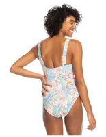 Traje de baño Roxy floral para mujer