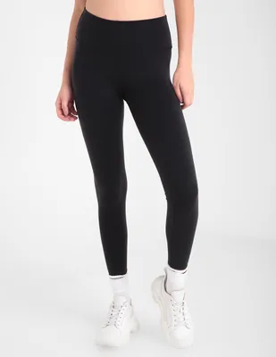 Alo Yoga Leggins de cintura alta con cremallera para mujer,  color negro : Ropa, Zapatos y Joyería
