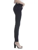 Jeans skinny Levi's lavado obscuro corte cintura alta para mujer