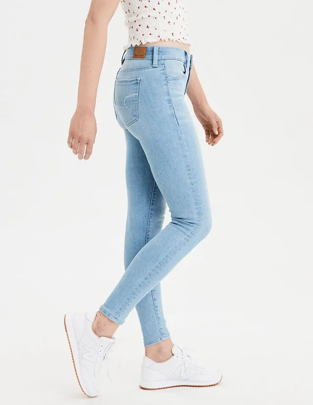 Jeans ultra skinny American Eagle corte cintura alta para mujer