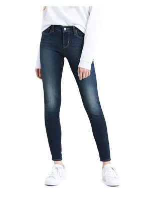 Jeans skinny Levi's lavado obscuro corte cadera para mujer