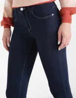 Jeans skinny Only lavado obscuro corte cintura para mujer