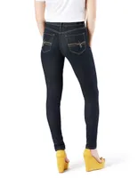 Jeans skinny Denizen lavado desgastado corte cintura alta para mujer