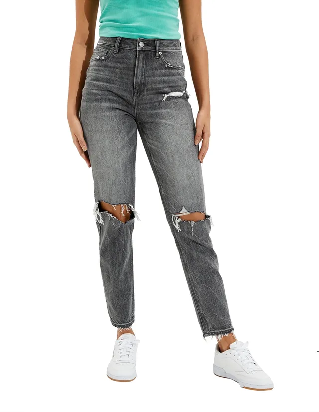 AMERICAN EAGLE Jeans mom American Eagle corte cintura para mujer