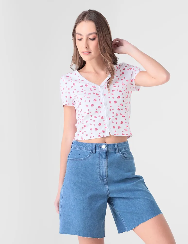 Short That's It de mezclilla para mujer