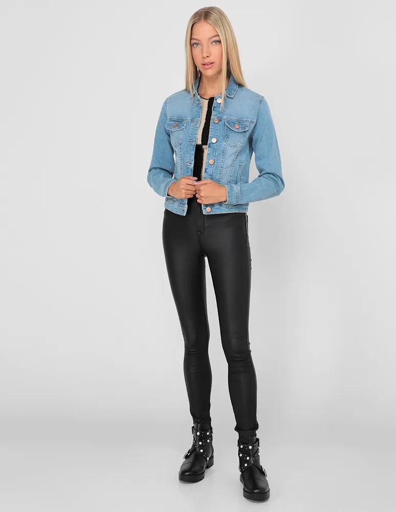 Jeans skinny Only corte cintura alta para mujer