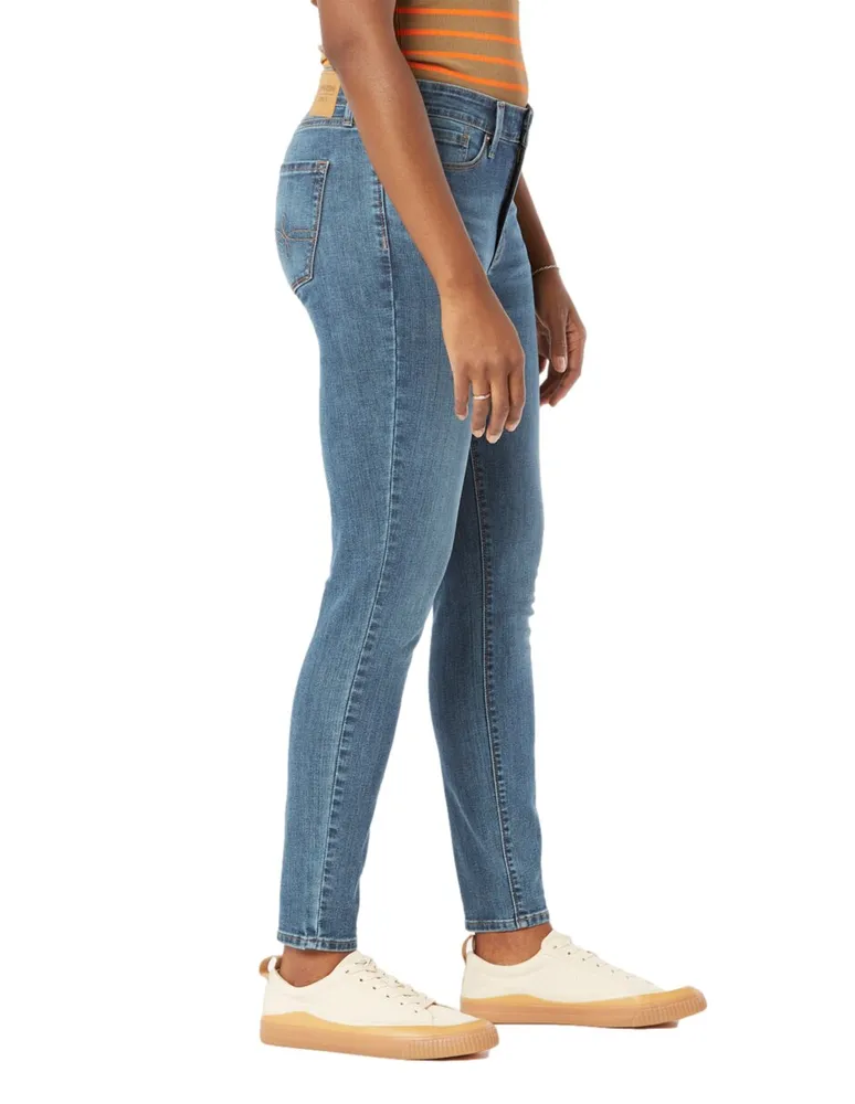 Jeans skinny Denizen corte cintura alta para mujer