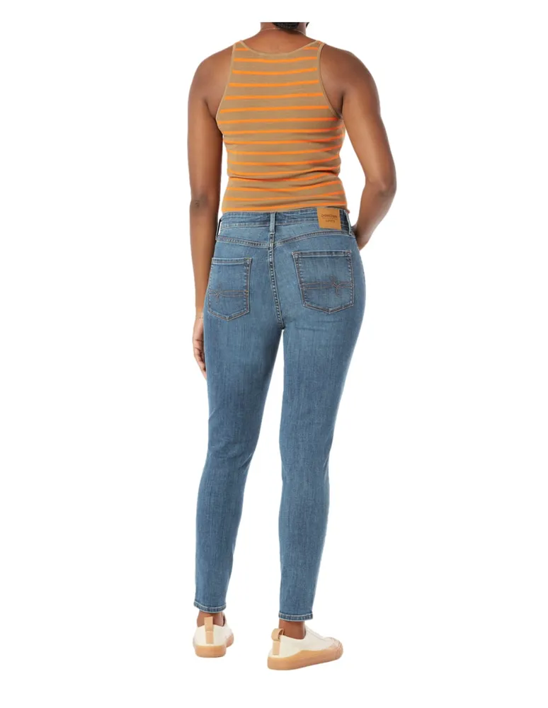 Jeans skinny Denizen corte cintura alta para mujer