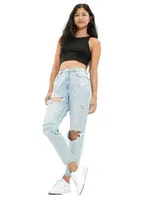 AMERICAN EAGLE Jeans mom American Eagle lavado destruido corte