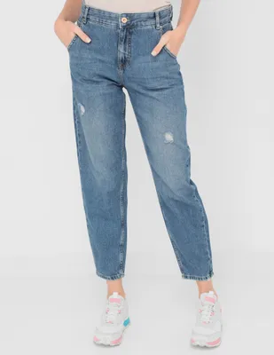 Jeans slim ONLY corte cintura para mujer