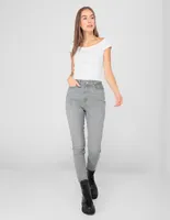 Jeans skinny Denizen lavado claro corte cintura alta para mujer
