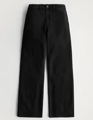 Jeans skinny Hollister lavado obscuro corte cintura alta para mujer