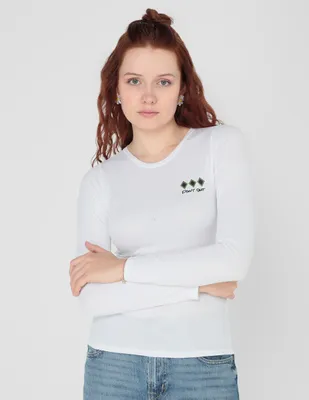 Playera Sarah Bustani cuello redondo para mujer