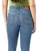 Jeans skinny Denizen Sculpting Ultra High-rise super lavado medio corte cintura alta para mujer