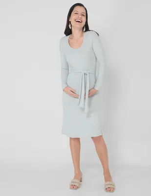 Vestido de maternidad midi casual One To Nine para mujer