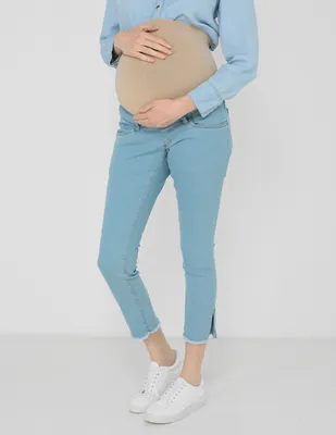 Jeans de maternidad skinny One To Nine M203 corte cintura para mujer