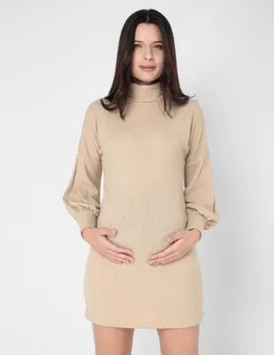 Vestido de maternidad mini casual Expecting Essentials para mujer