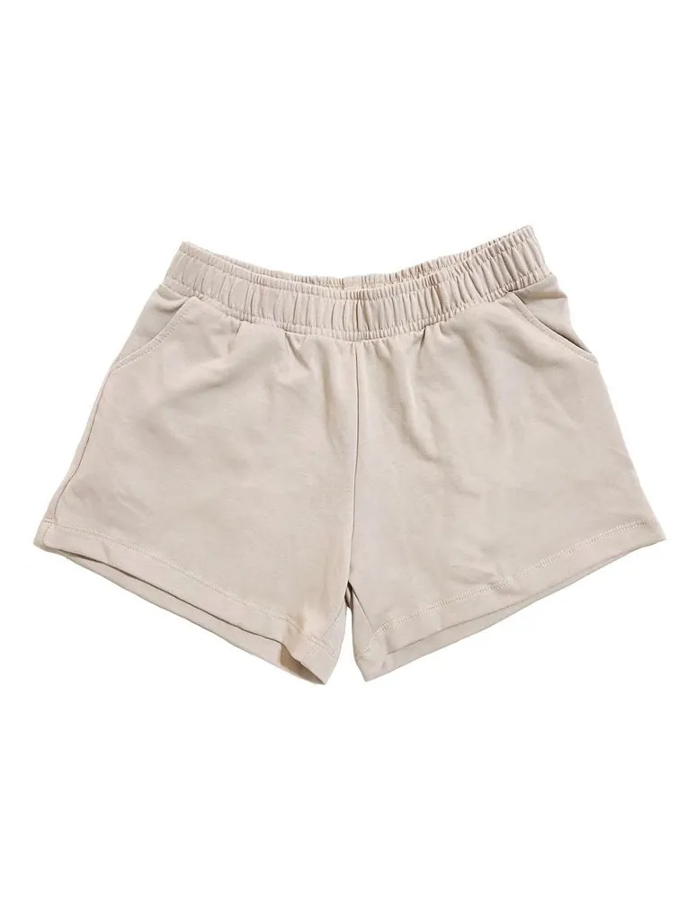 Short Aguamiel de algodón para mujer