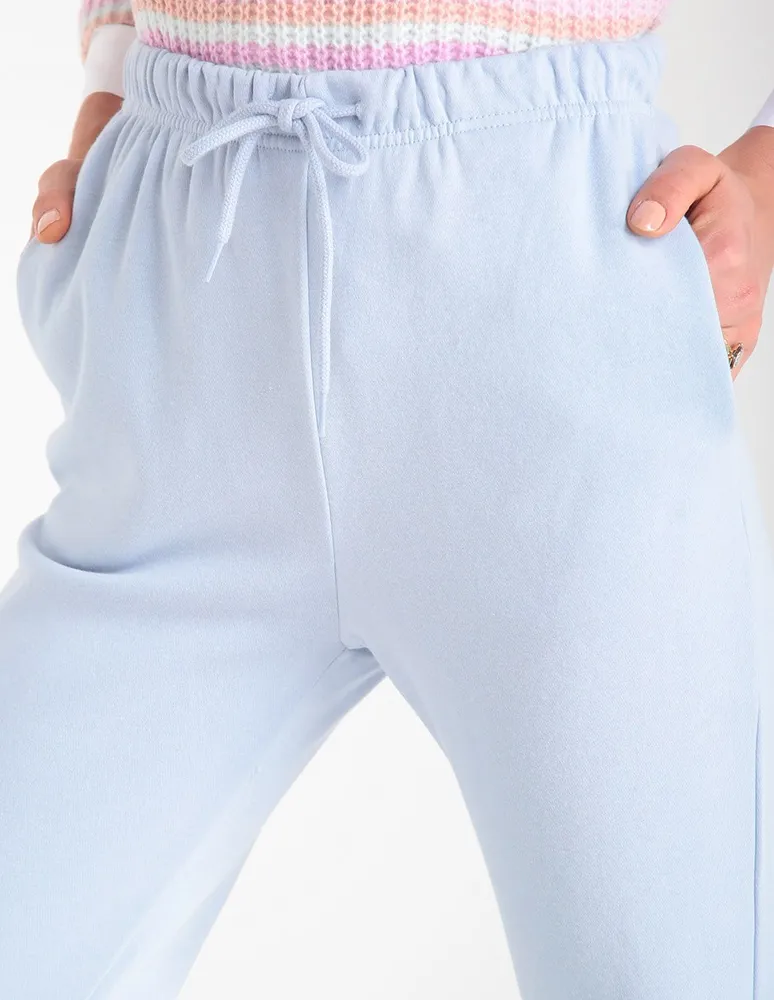 Pants slim Pieces con elástico para mujer