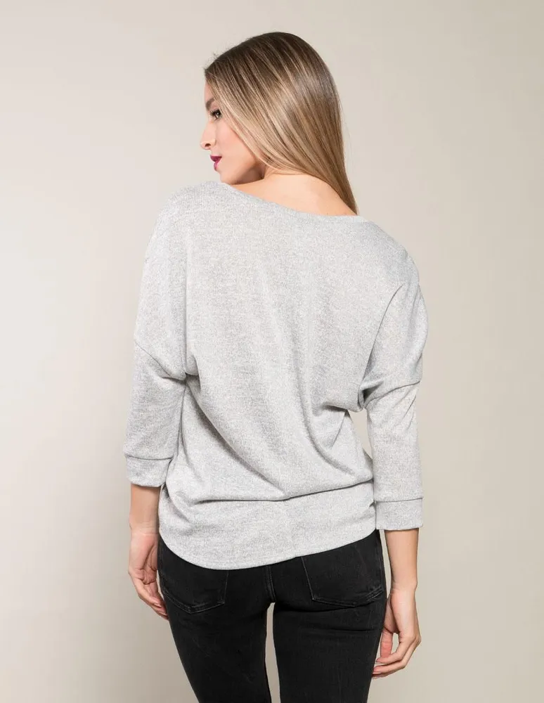 Suéter INK para mujer cuello redondo