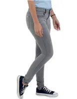 Jeans slim Supply lavado bitono corte cintura para mujer