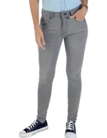 Jeans slim Supply lavado bitono corte cintura para mujer