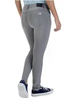 Jeans slim Supply lavado bitono corte cintura para mujer