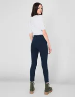 Jeans skinny 365 Essential lavado medio corte cintura para mujer