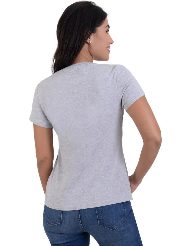 Playera Supply cuello V para mujer