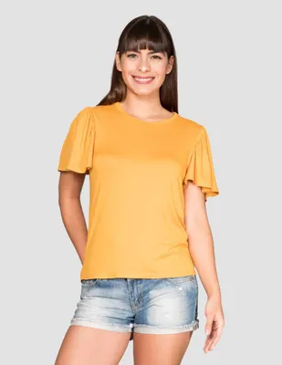 Playera Ink cuello redondo para mujer