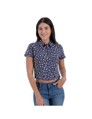 Playera tipo polo Supply para mujer