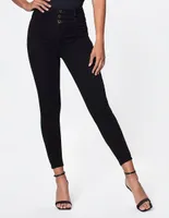 Jeans skinny Studio F corte cintura para mujer