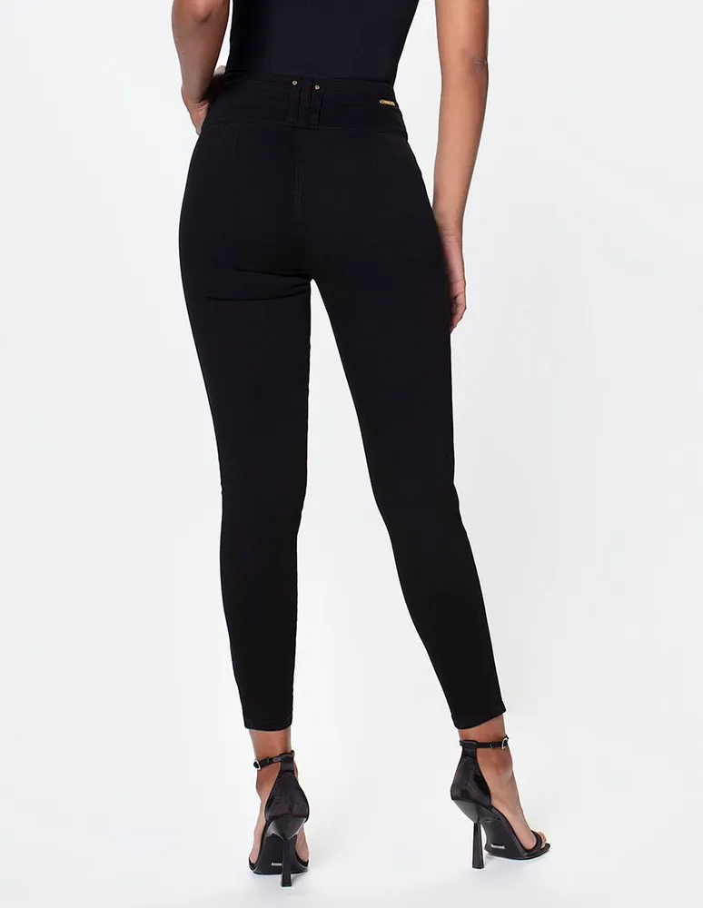 Jeans skinny Studio F corte cintura para mujer