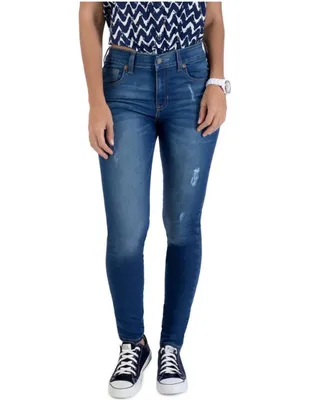 Jeans skinny Supply corte cintura para mujer