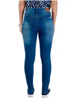 Jeans skinny Supply corte cintura para mujer